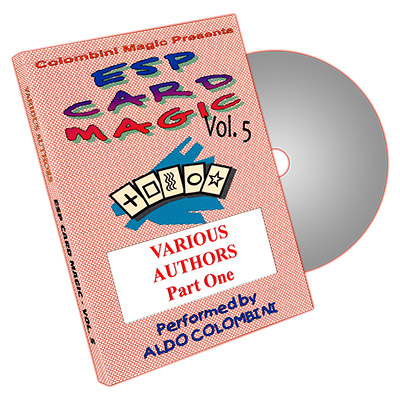 ESP Card Magic Vol. 5 by Aldo Colombini - DVD