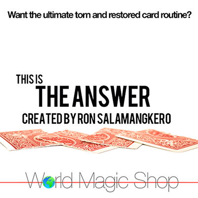 картинка The Answer by Ron Salamangkero - DVD от магазина Одежда+