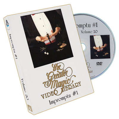 картинка Greater Magic Volume 20 - Impromptu Magic Vol.1 - DVD от магазина Одежда+