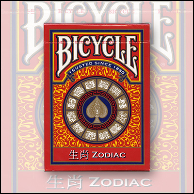картинка Cards Bicycle Zodiac by USPCC - Trick от магазина Одежда+