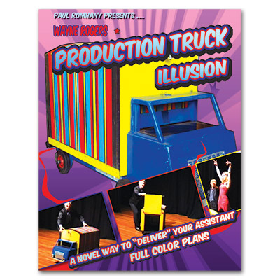 картинка Paul Romhany Presents  Production Truck Illusion by Wayne Rogers - Book от магазина Одежда+