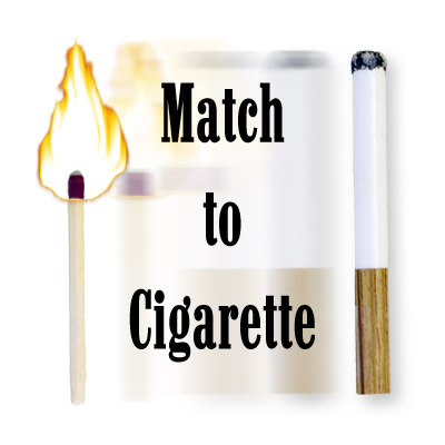 картинка Match To Cigarette by David Powell - Trick от магазина Одежда+