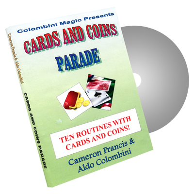 Cards & Coins Parade by Wild-Colombini Magic - DVD