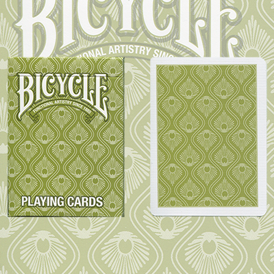 Bicycle Peacock Deck (Green) by USPCC - Trick