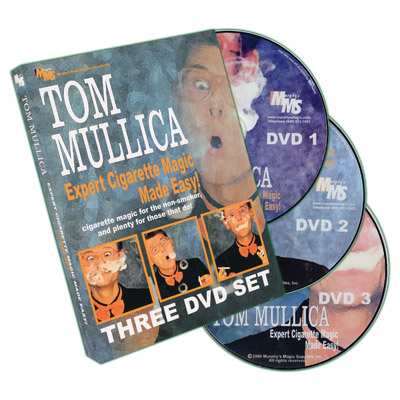 картинка Expert Cigarette Magic Made Easy - 3 DVD Set by Tom Mullica - DVD от магазина Одежда+