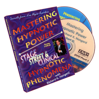 картинка Mastering Hypnotic Power (2 DVD Set) by Richard Nongard от магазина Одежда+