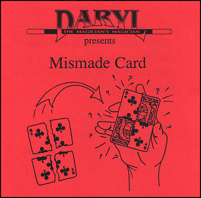 Mismade Card by Daryl - Trick