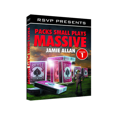 Packs Small Plays Massive Vol. 1 by Jamie Allen and RSVP Magic - DVD