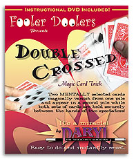 Double Crossed (with DVD) by Daryl - Trick