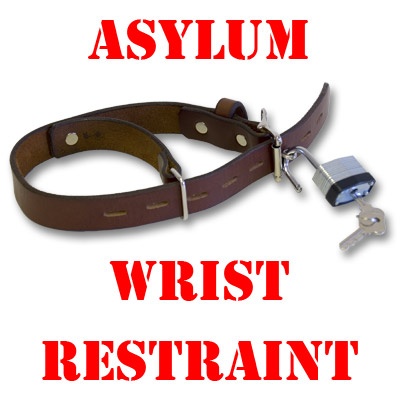 картинка Asylum Wrist Restraint by Blaine Harris - Trick от магазина Одежда+