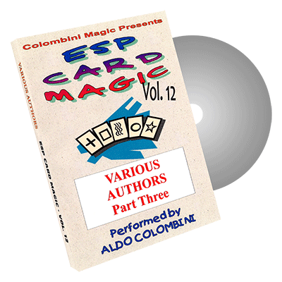ESP Card Magic (Various) Vol. 12 by Aldo Colombini - DVD