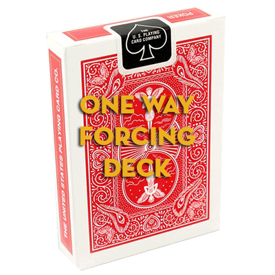 картинка Assorted Mandolin Red One Way Forcing Deck (assorted values) от магазина Одежда+