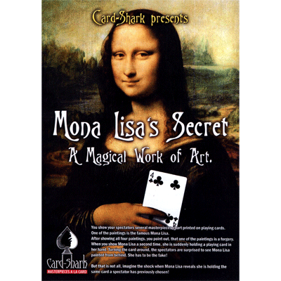 картинка Mona Lisa's Secret by Card-Shark - Trick от магазина Одежда+