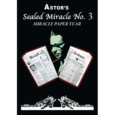 картинка Miracle Paper Tear (Sealed Miracle No.3) by Astor - Trick от магазина Одежда+