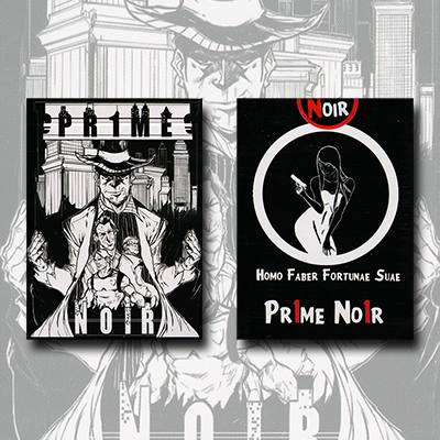 картинка Pr1me Noir Deck (limited Edition)by Max Magic & stratomagic - Trick от магазина Одежда+