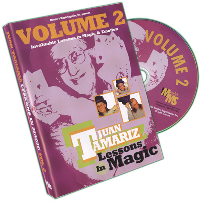 картинка Lessons in Magic Volume 2 by Juan Tamariz - DVD от магазина Одежда+