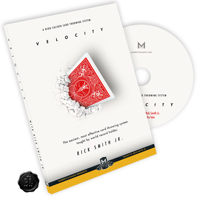 картинка Velocity : High-Caliber Card Throwing System by Rick Smith Jr. - DVD от магазина Одежда+