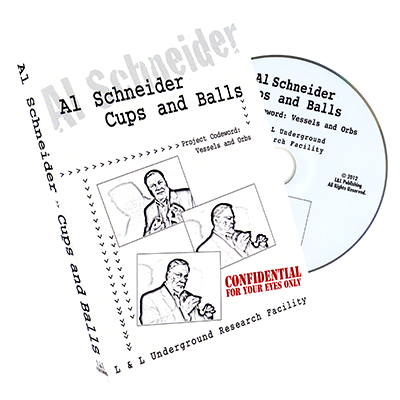 картинка Al Schneider Cups & Balls by L&L Publishing - DVD от магазина Одежда+