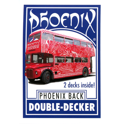 картинка Phoenix Double Decker (Blue) by Card-Shark - Trick от магазина Одежда+