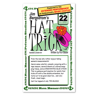 картинка Jim Bergstrom's Hat Trick #22 by Ron Bauer - Book от магазина Одежда+