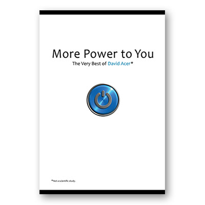 картинка More Power to You: The Very Best of David Acer - Book от магазина Одежда+