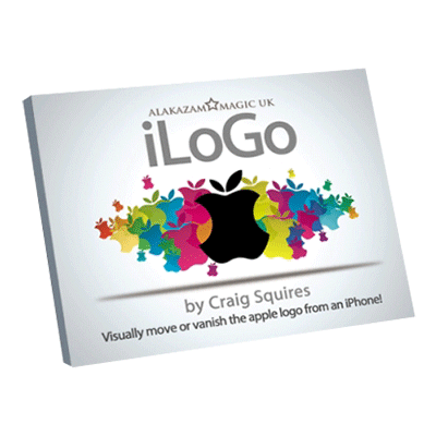 картинка iLogo (DVD and Gimmick) White by Craig Squires and Alakazam Magic - DVD от магазина Одежда+