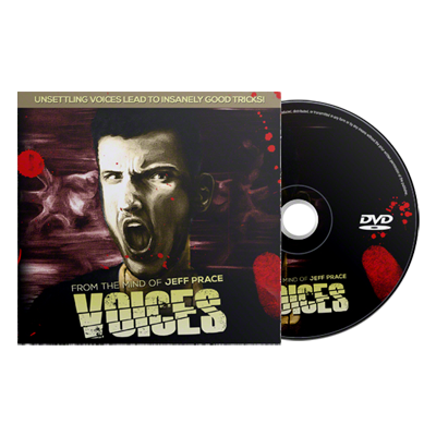 картинка Voices (DVD & Gimmicks) by Jeff Prace - Trick от магазина Одежда+