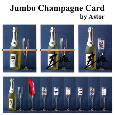 картинка Jumbo Champagne Card by Astor - Trick от магазина Одежда+