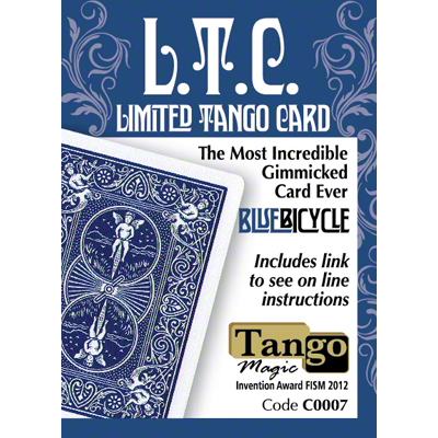 Limited Tango Card Blue (T.L.C.) by Tango - Trick