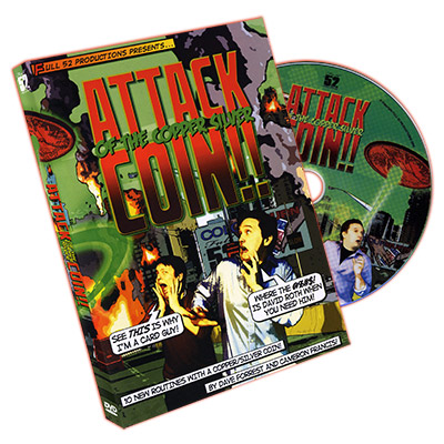 картинка Attack Of The Copper Silver Coin by Cameron Francis and David Forrest - DVD от магазина Одежда+
