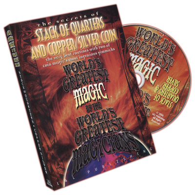 картинка Stack Of Quarters And Copper/Silver Coin (World's Greatest Magic) - DVD от магазина Одежда+