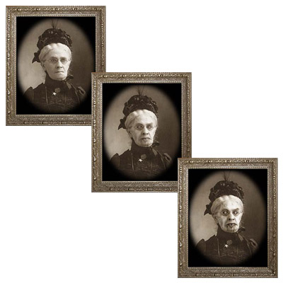 картинка Changing Portrait - Granny Gertrude by Eddie Allen - Trick от магазина Одежда+
