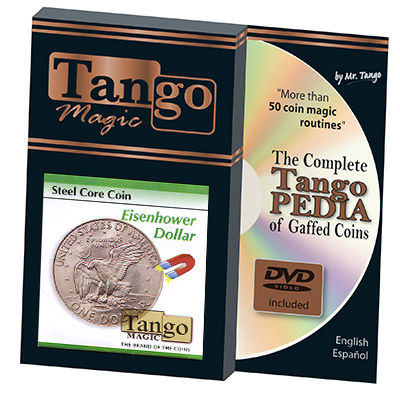 картинка Steel Core Coin Eisenhower US Dollar (w/DVD)(D0028) by Tango -Trick от магазина Одежда+