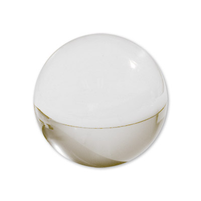картинка Contact Juggling Ball (Acrylic, CLEAR, 68mm) - Trick от магазина Одежда+