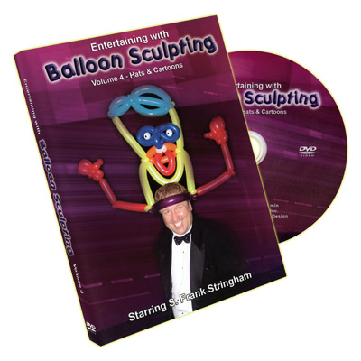 картинка Entertaining With Balloon Sculpting (S. Frank Stringham) - Volume 4 - DVD от магазина Одежда+