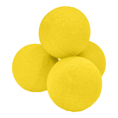 картинка Ultra Soft (2 Inch, Yellow, 4 Balls) by Goshman от магазина Одежда+