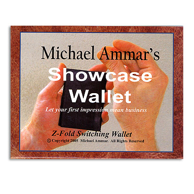 Showcase Wallet (LEATHER) by Michael Ammar - Trick