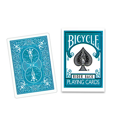 Cards Bicycle Turquoise Back USPCC