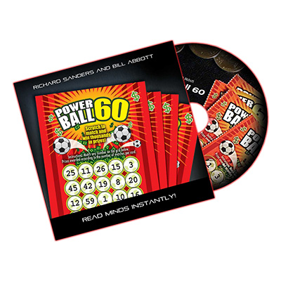 картинка Powerball 60 (DVD, Gimmick, UK Lotto) by Richard Sanders and Bill Abbott - DVD от магазина Одежда+