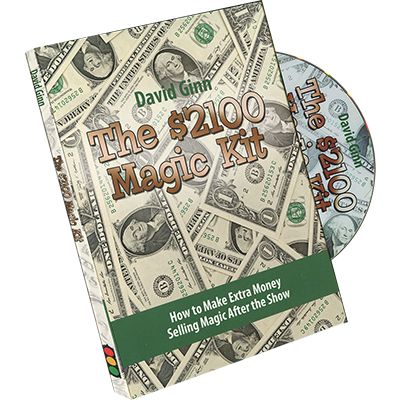картинка The $2100 Magic Kit by David Ginn - DVD от магазина Одежда+