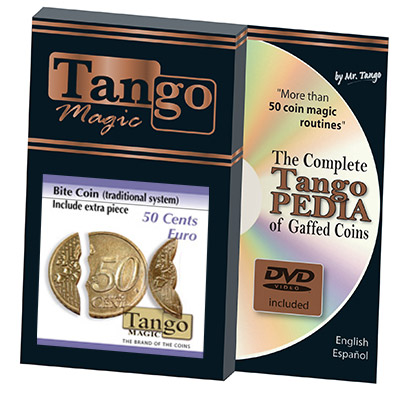 картинка Biting Coin (50c Euro Traditional w/DVD) (E0045) from Tango от магазина Одежда+