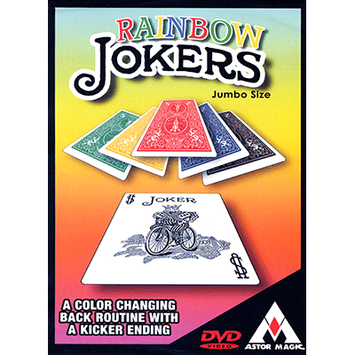 Rainbow Jokers (Jumbo) by Astor - Trick