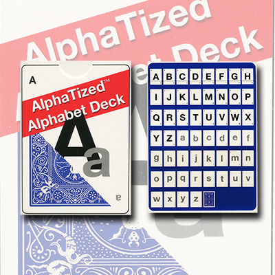 картинка Alphatized MARKED ( Alphabet Cards) by Lee Earl - Trick от магазина Одежда+