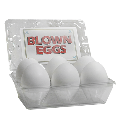 картинка High Quality Blown Eggs(White / 6-pack)by The Great Gorgonzola - Trick от магазина Одежда+