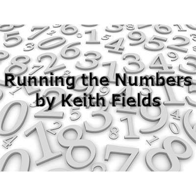 картинка Running The Numbers by Keith Fields - Trick от магазина Одежда+