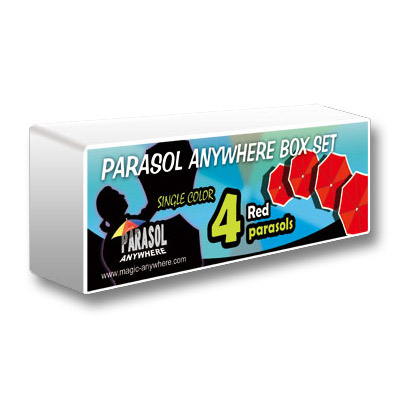 картинка Parasol Box Set (4 Parasols, RED) - Trick от магазина Одежда+