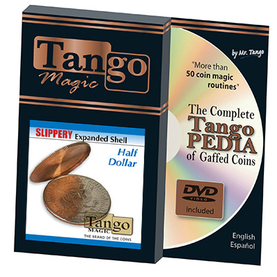 картинка Slippery Expanded Shell (Half Dollar w/DVD) by Tango-Trick (D0091) от магазина Одежда+