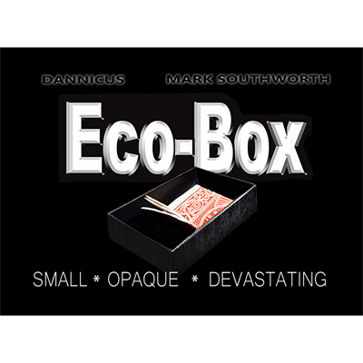 ECO_BOX (Black) by Hand Crafted Miracles & Mark Southworth - Trick