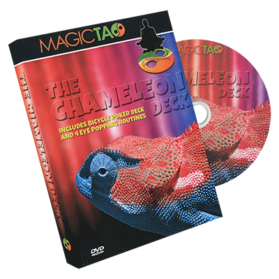 картинка Chameleon Deck (DVD and Gimmick) by Jason Wood and MagicTao - Trick от магазина Одежда+