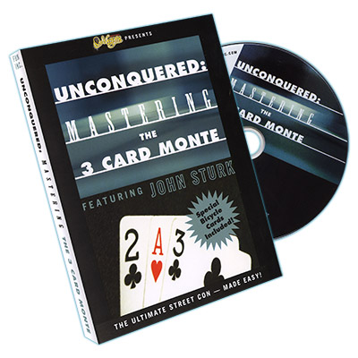 картинка Unconquered: Mastering the Three-Card Monte (DVD and Cards) - DVD от магазина Одежда+